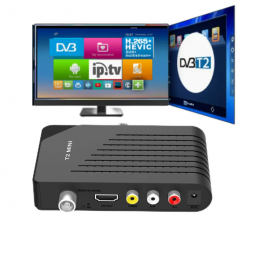 Mini digital dvb t2 TV Decodificador