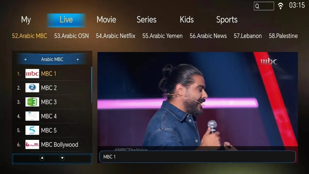 IPTV Box UI 10