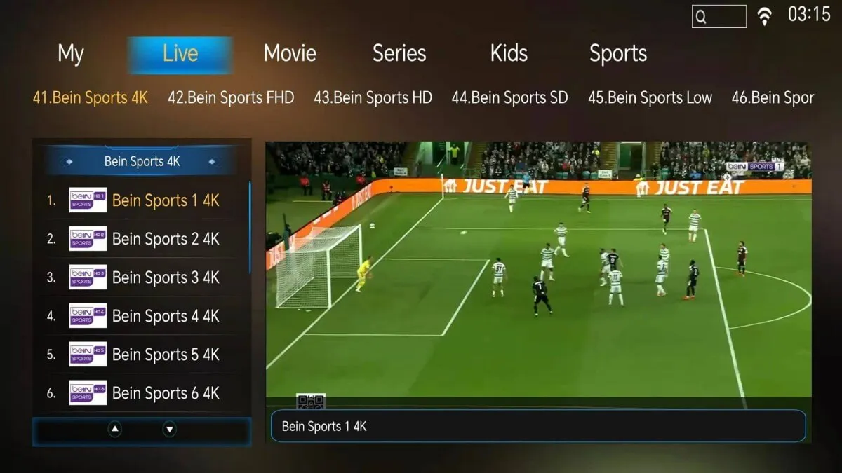 IPTV Box UI 11