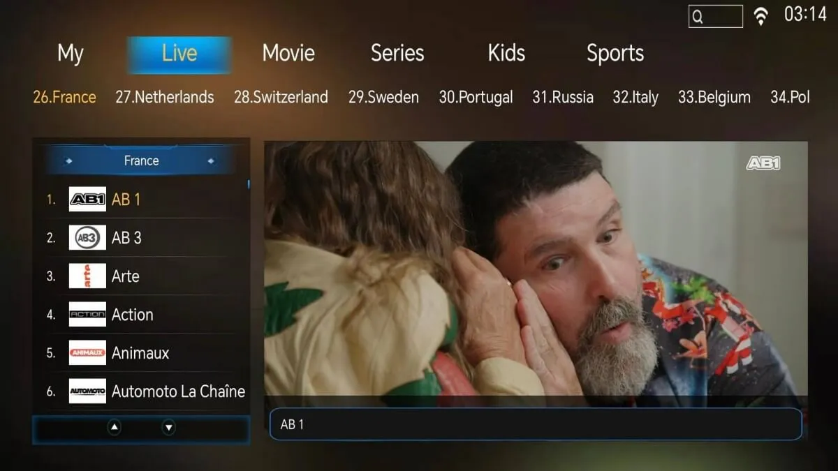 IPTV Box UI 13