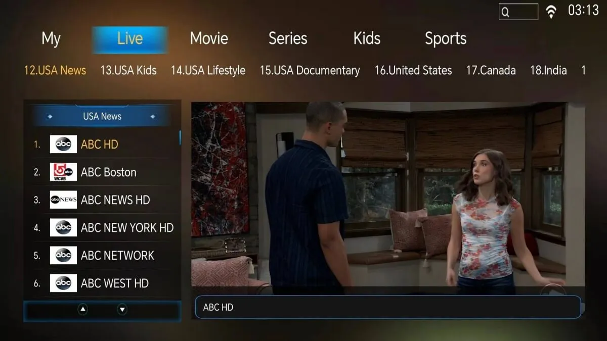 IPTV Box UI 14