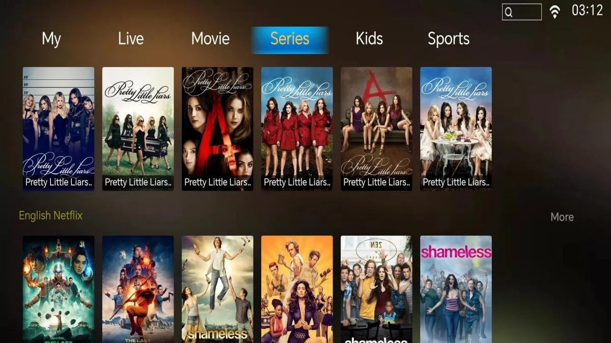 IPTV Box UI 18