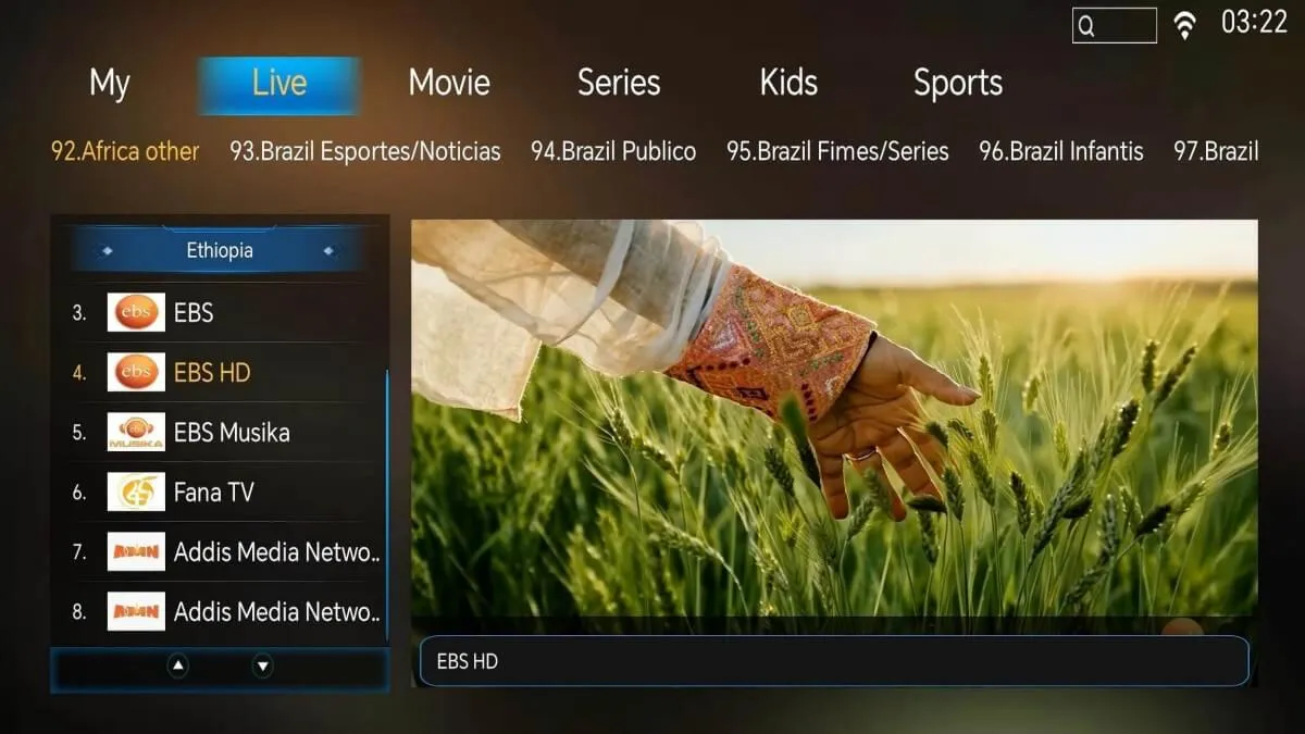 IPTV Box UI 2