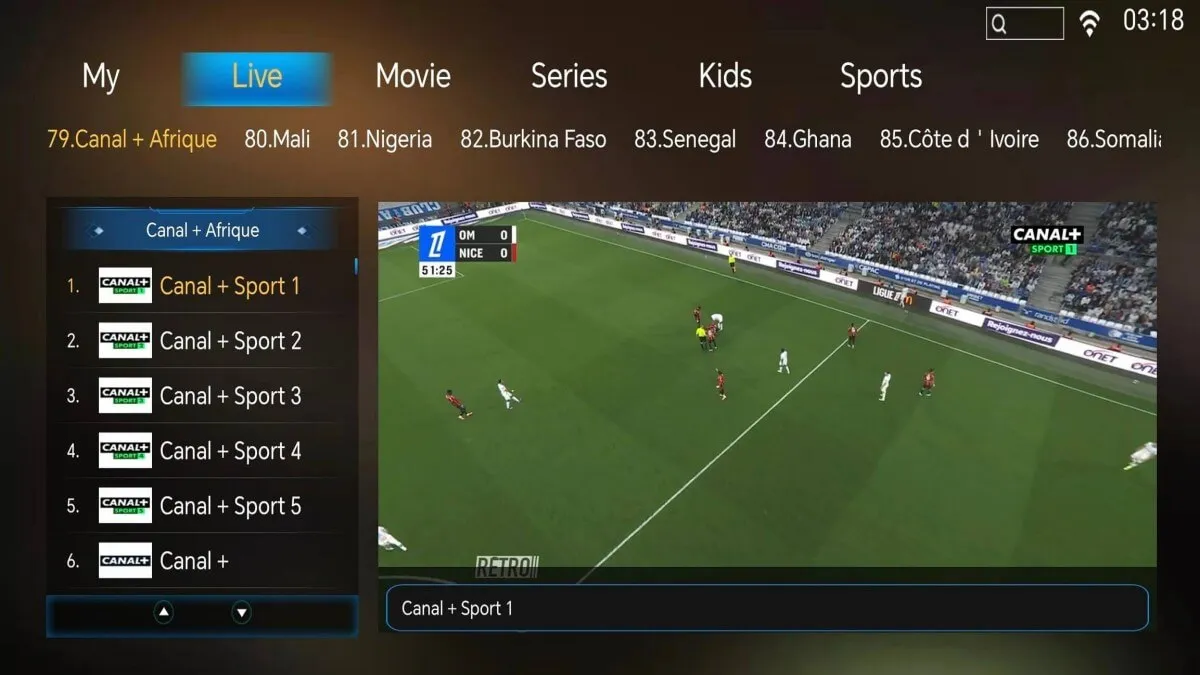 IPTV Box UI 5