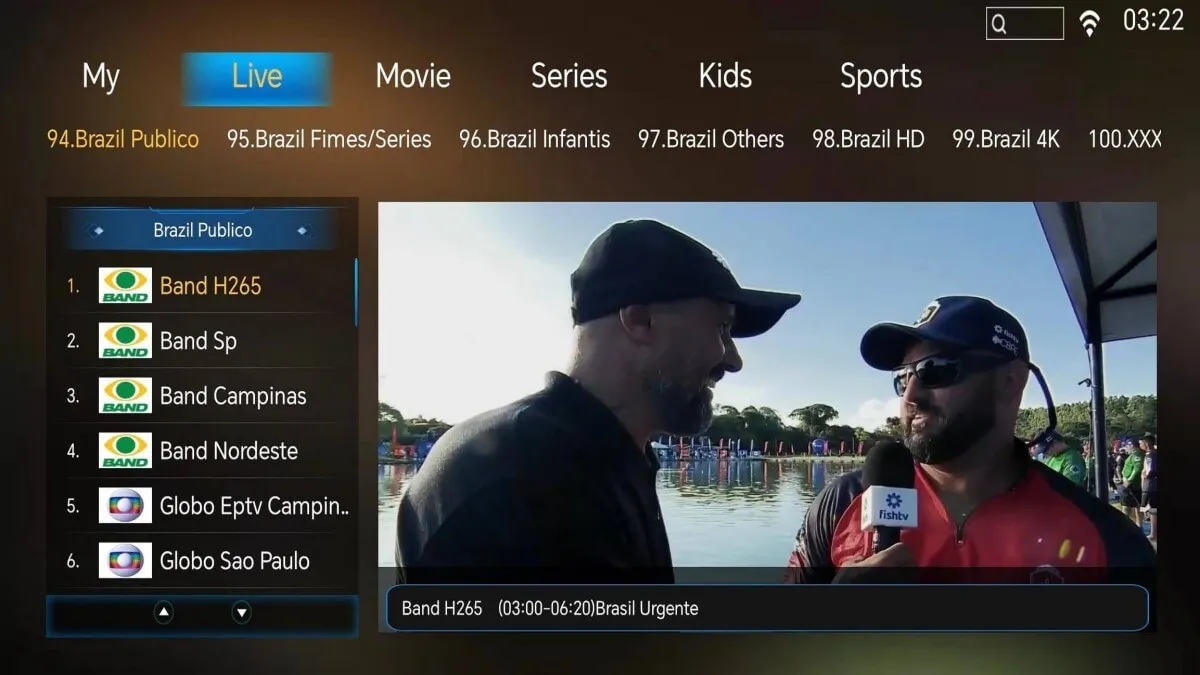 IPTV Box UI 6